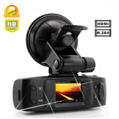AGPtek® 2012 Newest Version GS1000 5.0MP H.264 Full HD 1920x1080p 30FPS Car DVR w/ 1.5