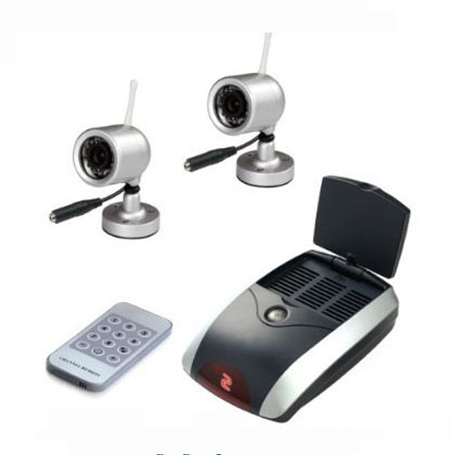 Outdoor IR Wireless Camera 1 plus 2
