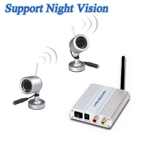 Outdoor Day/Night 2.4GHz Wireless Camera