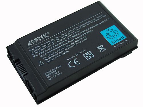 4400mAh/48Whr 6 Cell! AGPtek Replacement Laptop Battery For HP Compaq 4200 NC4400 Series