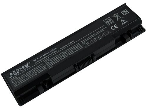 Agtek -- 4800mAh/53whr 6 cell Replacement Dell RM791 KM973 battery for Dell Studio 1735 Series laptop