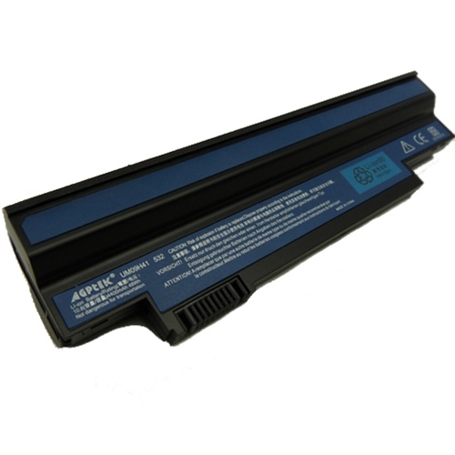 AGPtek-6 cells Black Acer Aspire one 532 532H AO532 AO532H all Series battery-LR64
