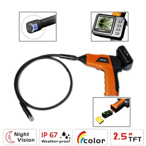 Borescope 8802LE Pipe Inspection Camera System 