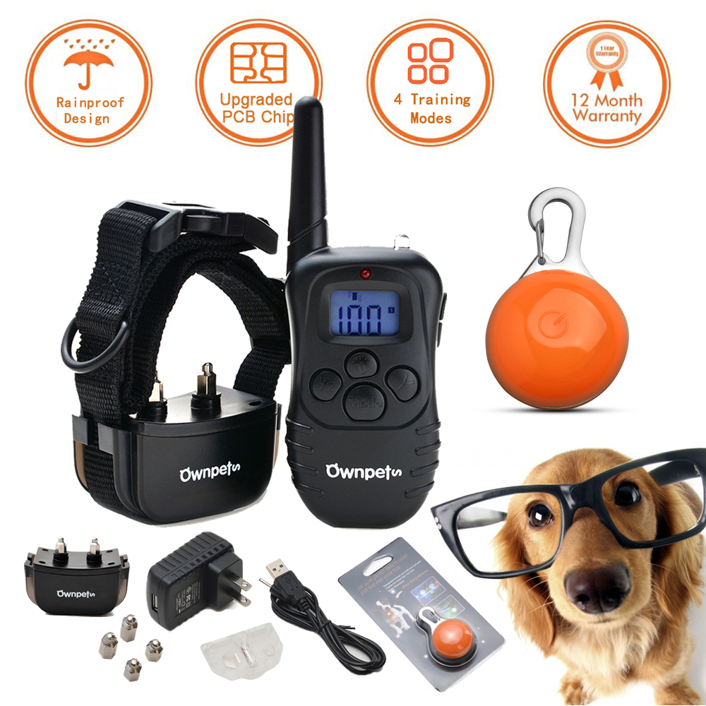 agptek dog collar manual