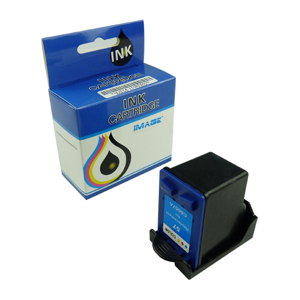 Image Black Ink Cartridge for HP C6657A fit for HP psc 1210 2410 deskjet 5550
