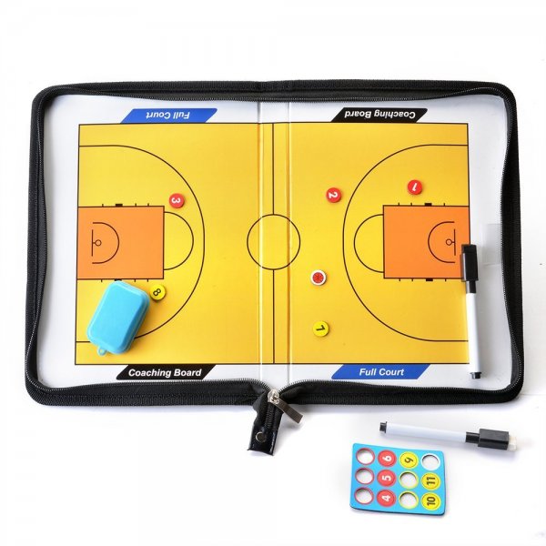 Dry Erase Basketball Coaching Clipboard AGPTEK