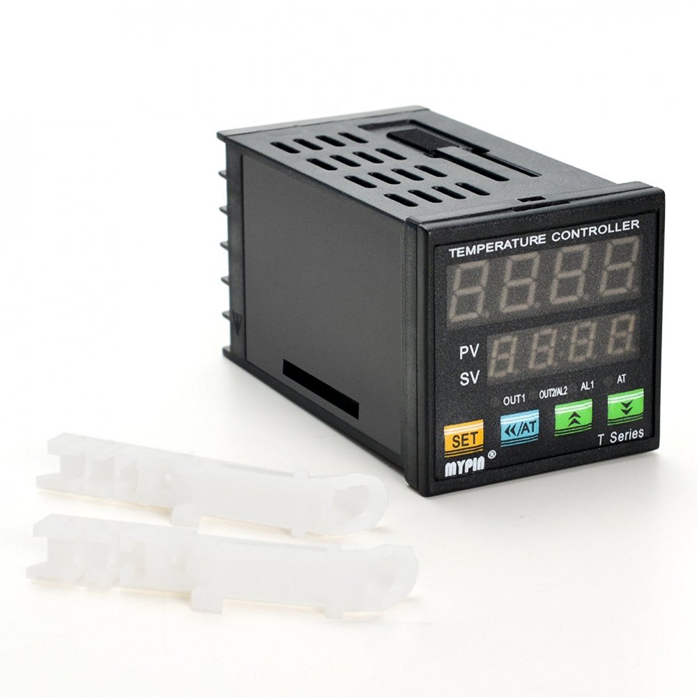 40A SSR 2M  K Sensor Digital F/C PID Temperature Controller Thermostat TA4-SNR 