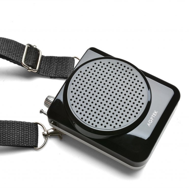 AGPTek KY03 Portable Voice Amplifier, with Adjustable Waist/Neck Band