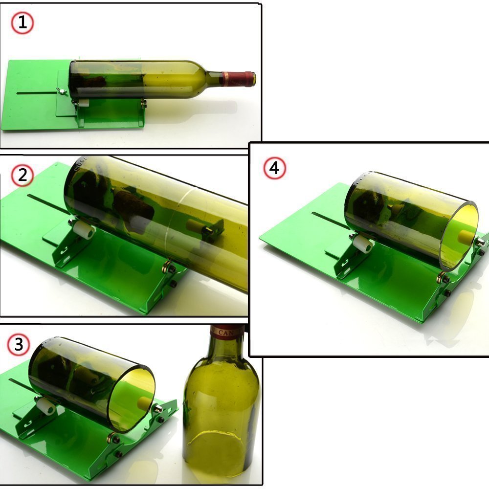 AGPtek Glass Bottle Cutter, Long Bottle Cutter DIY Cutting Machine