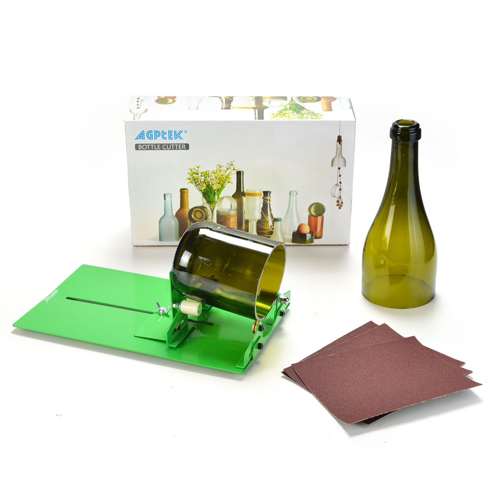 AGPtek Glass Bottle Cutter, Long Bottle Cutter DIY Cutting Machine