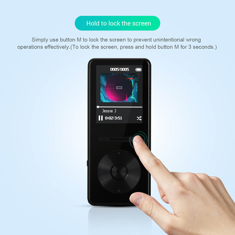 using agptek music player