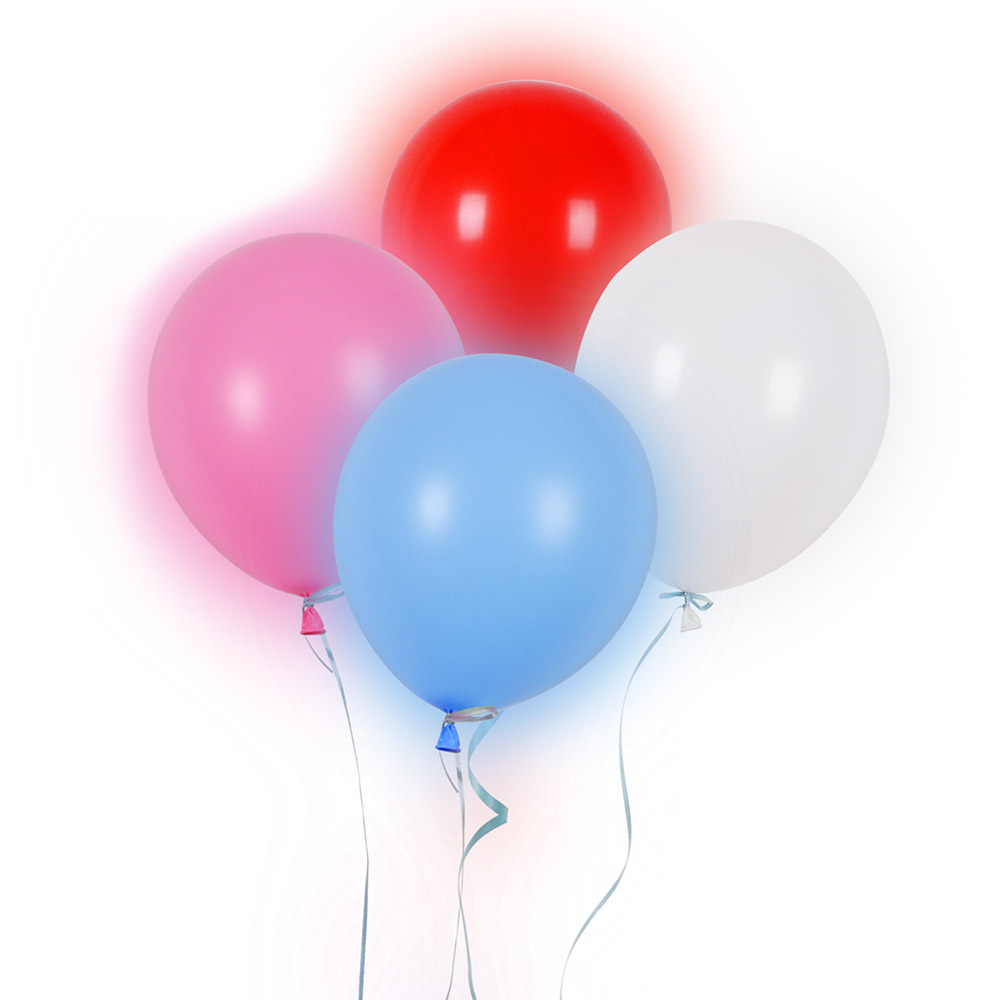 Bleu AGPTEK 40PCS Ballons LED Lumineux Multi-Couleur Q01 Marriage,etc. Ballon Anniversaire Decoration Lumineuse avec Ruban Coloré Fourni Soirée Fête Cadeau Enfant/Adulte Idéal pourAnniversaire 