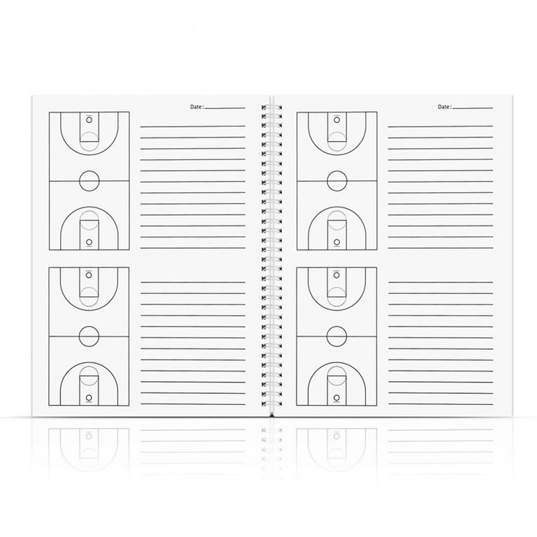 Basketball Scorebook, Coaching Notebook AGPTEK