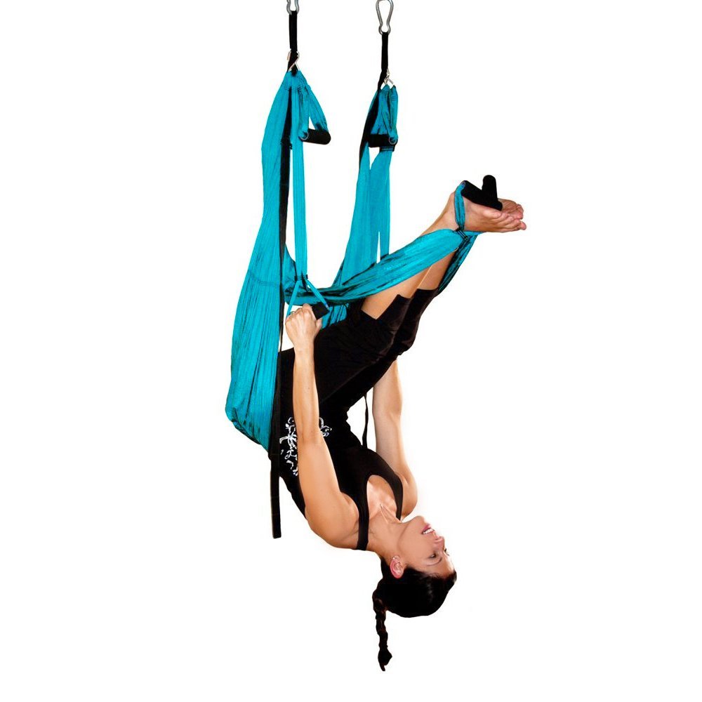 Yoga Swing/Trapeze, Yoga Inversion Sling Swing, Aerial Anti-Gravity Yoga  Hammock Swing Trapeze Fitness Inversion Pilates