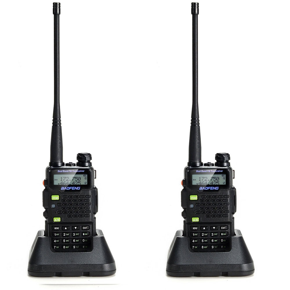 BAOFENG UV-5R+Plus 5W UHF/VHF Radio - Baofeng