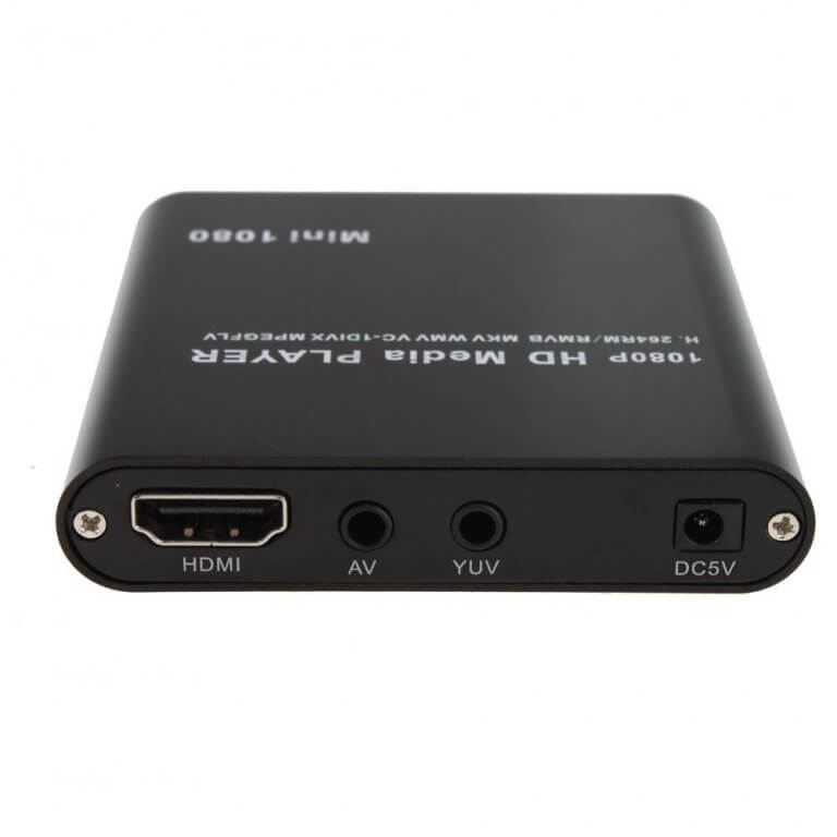 Lecteur Multimédia Portable HDMI - Support USB/SD Jusqu'à 8To - 1080p