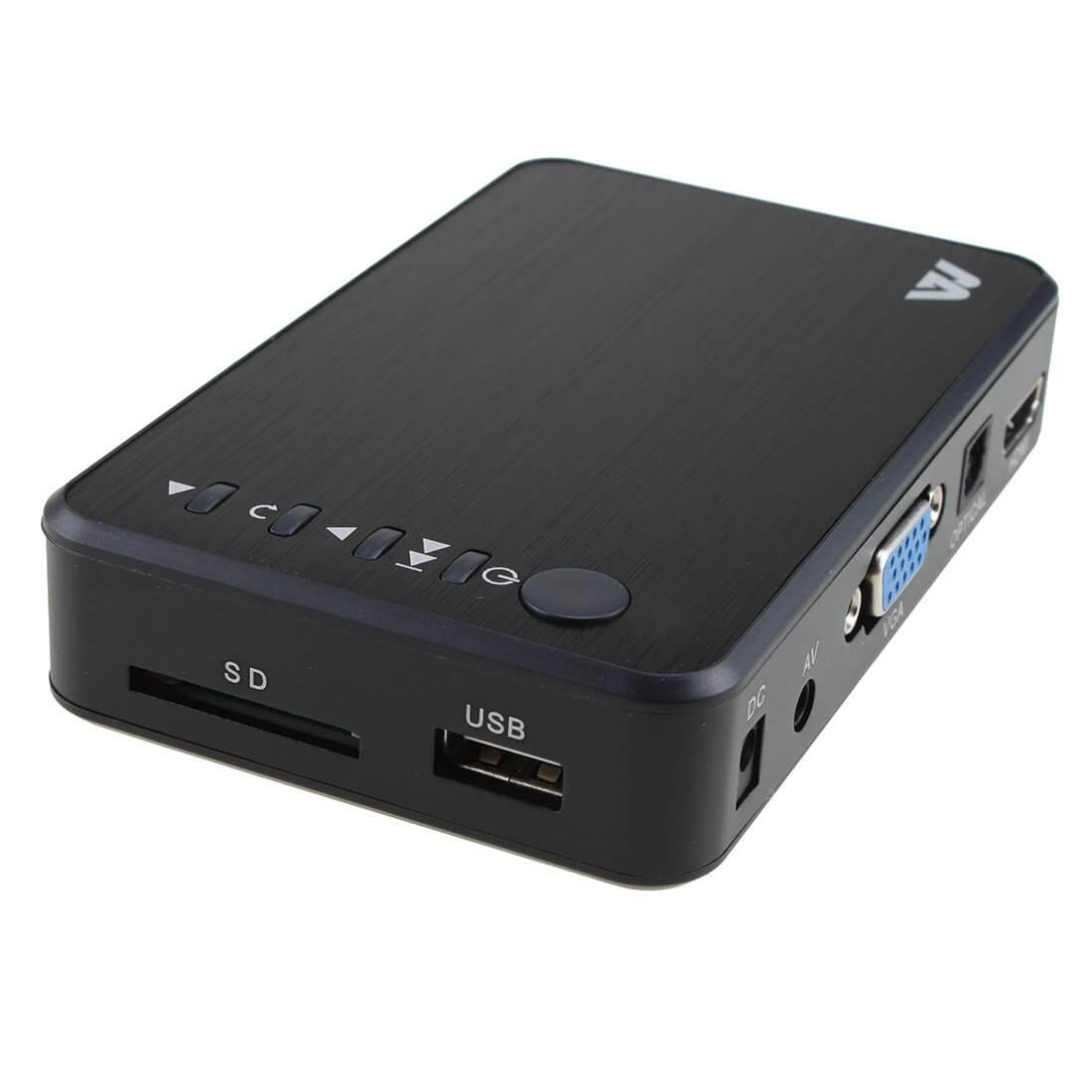 AGPTEK USB 2.0 1080P(1920×1080) HD HDMI Media Player RMVB MKV SD SDHC