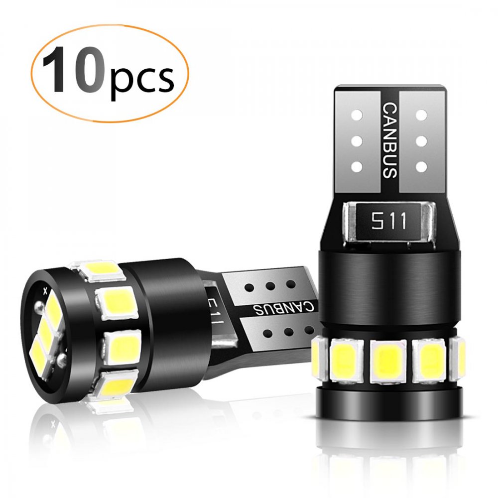 2 Stück LED-Glühbirne T10, W10W 10-18V 560lm