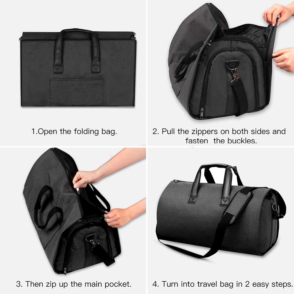 suit gym bag