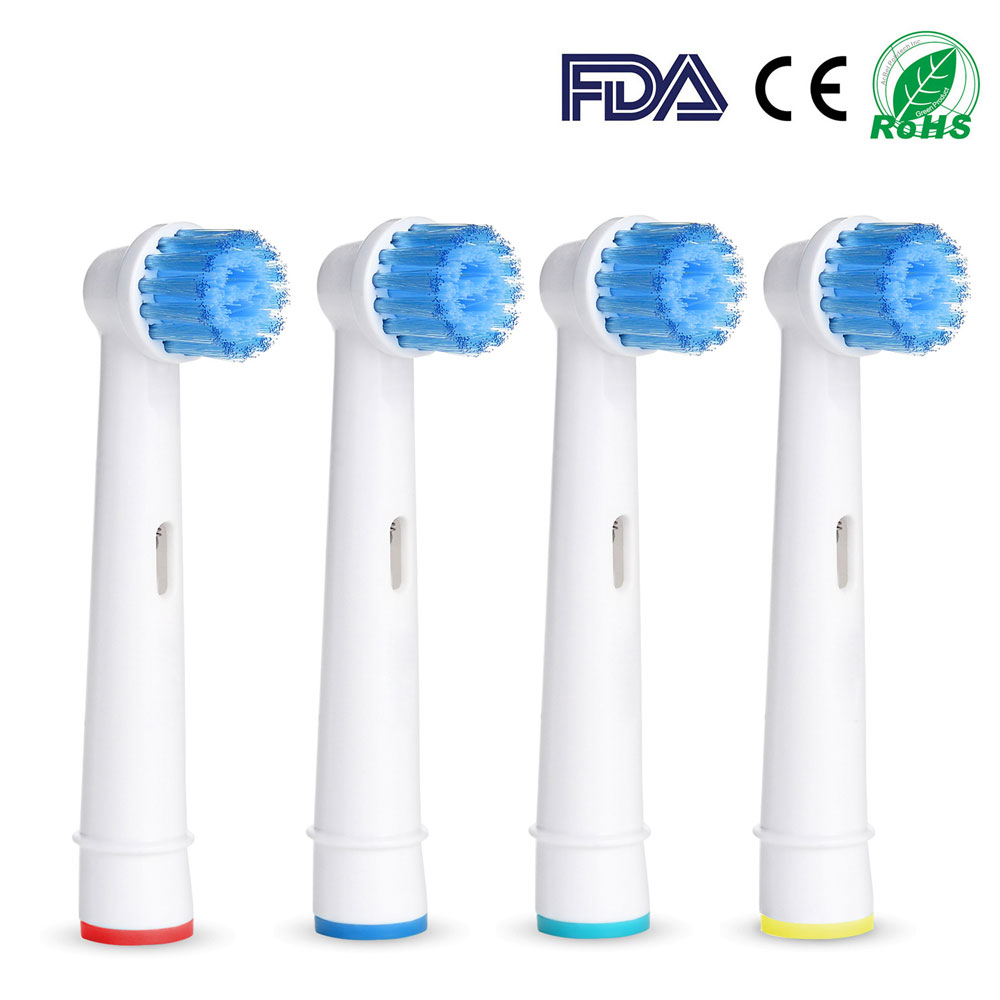 Ruckus Seraph Walk around 4PCS Sensitive Generic Electric Toothbrush Heads Replacement for Braun Oral  B Soft Round Heads with Health & Safety Standard Sensitive Clean  Replacement Heads for Oral B Electric Toothbrush(HB0033 4pcs) | AGPTEK