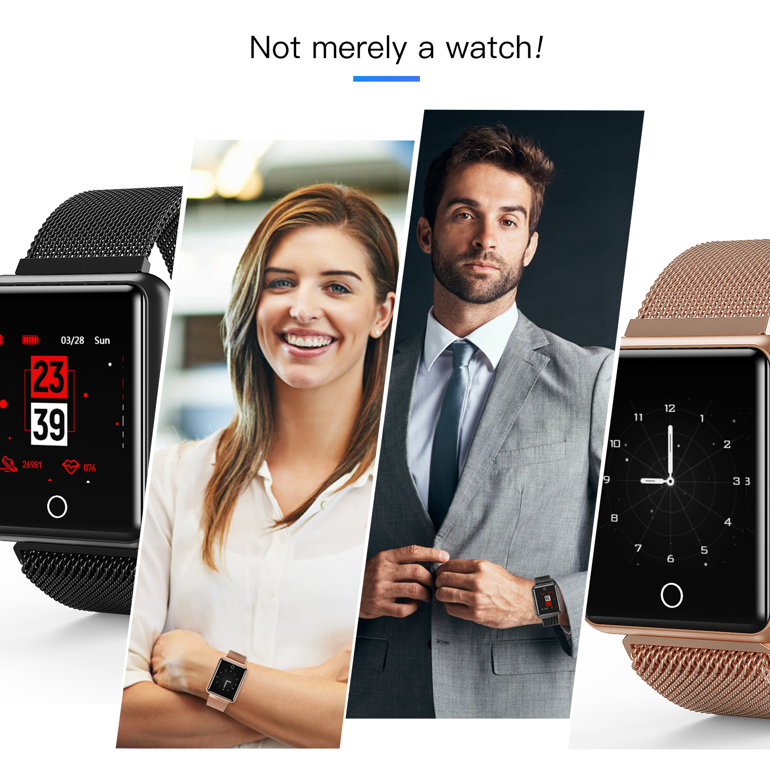 agptek fitness tracker watch