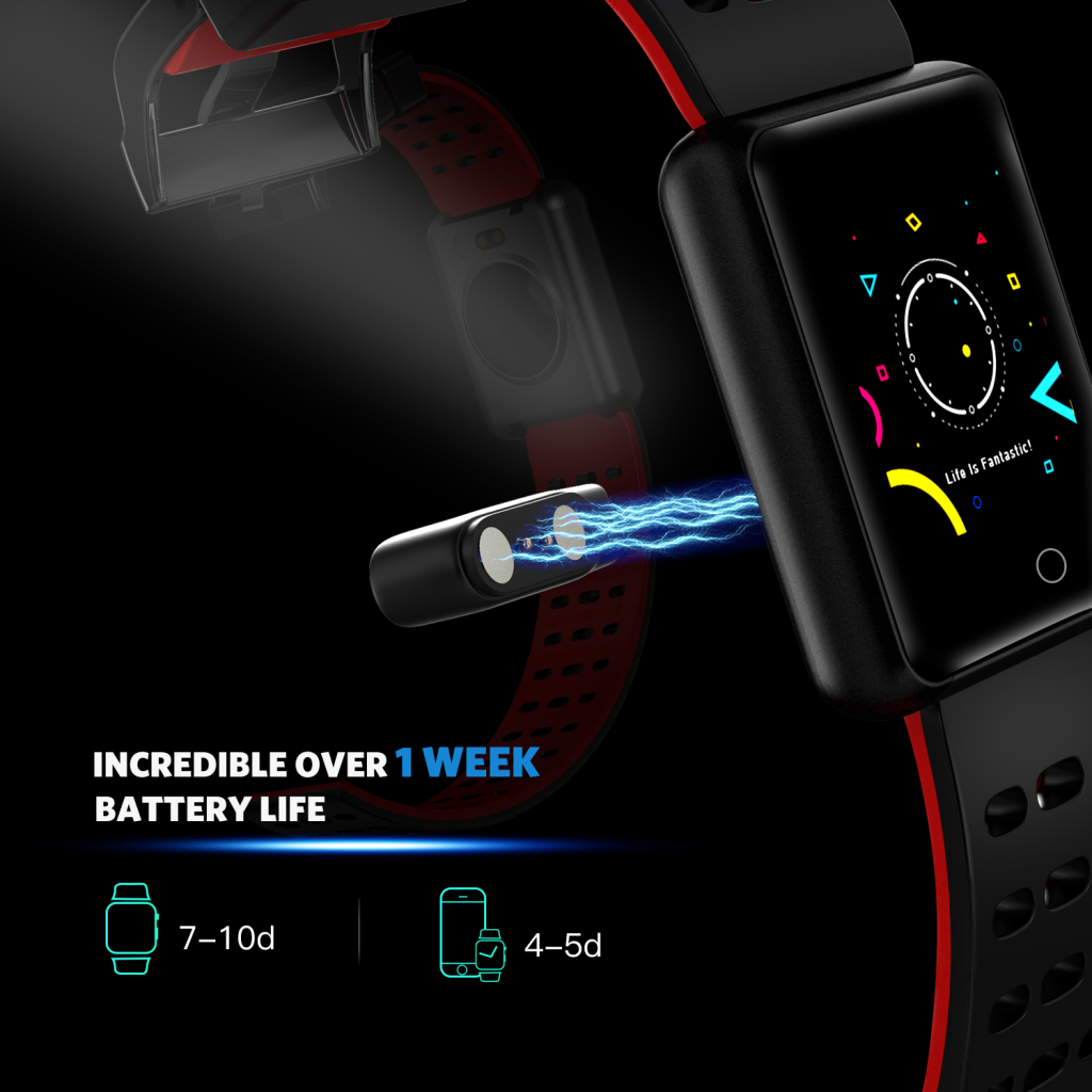 agptek fitness tracker watch