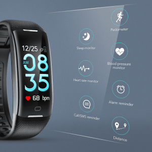 agptek ip68 waterproof smartwatch