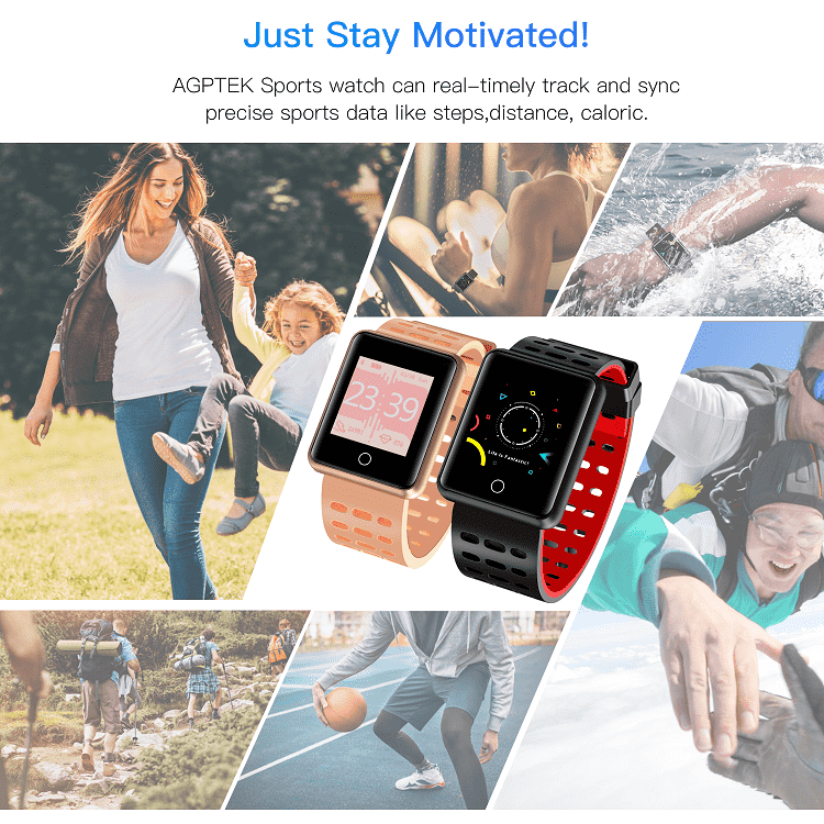1.3inch Color Screen Smart Bracelet Waterproof Sport Smart Watch Heart Rate  Blood Pressure Sleep Fitness Wristband Pedometer Call SMS Sedenetary  Reminder Activity Tracker Smartband For IOS Android - buy 1.3inch Color  Screen