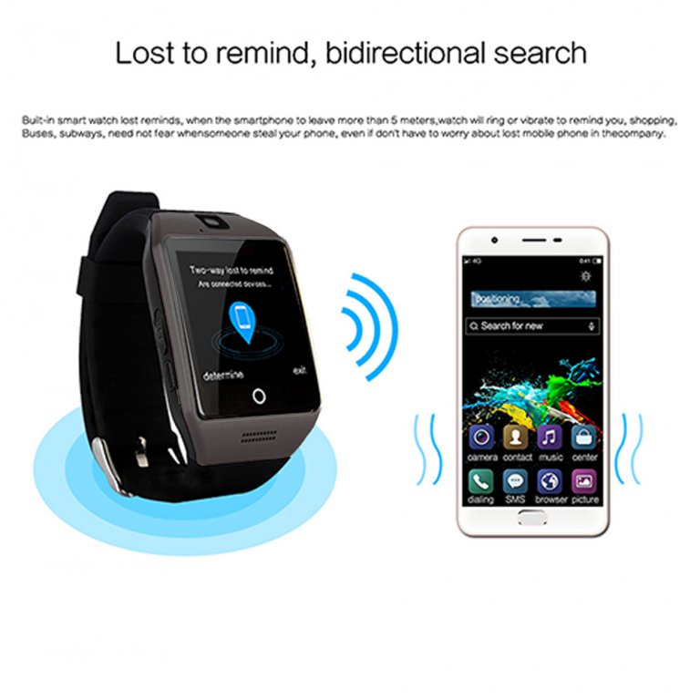 agptek bluetooth smart watch