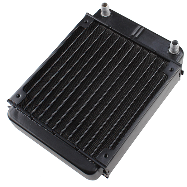 AGPtek® 12 Pipe Aluminum Heat Exchanger Radiator for PC CPU CO2 
