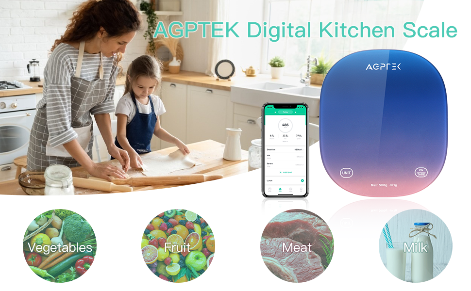 Smart Kitchen Scales with App