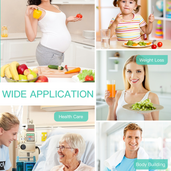 Smart Food Scale with Smartphone App, AGPTEK Digital Kitchen Scale