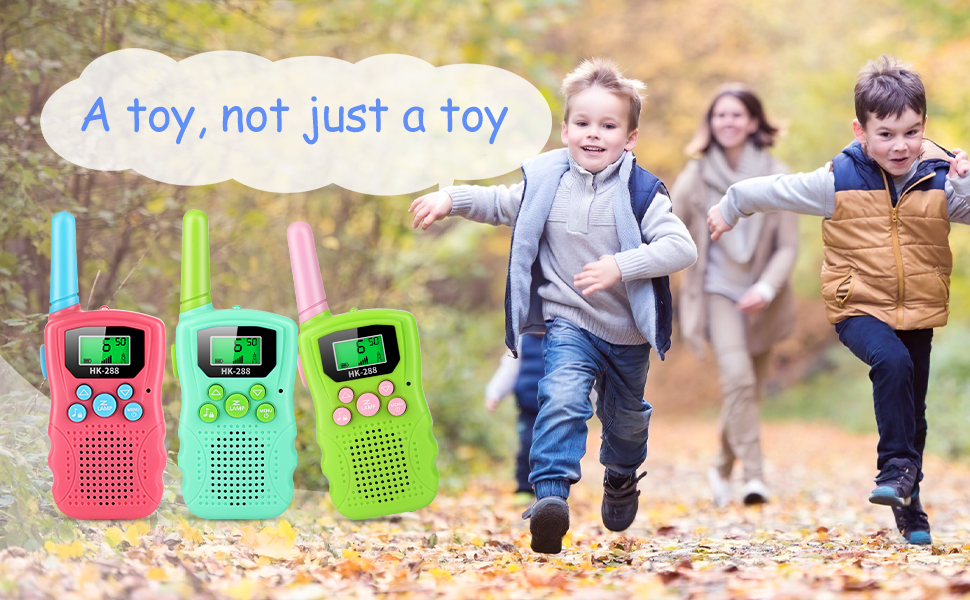 Walkie Talkies for Kids 22 Channel 2 Way Radio 3 Miles Long Range Handheld  Walkie Talkies Durable Toy Best Birthday Gifts for 6 Year Old Boys and