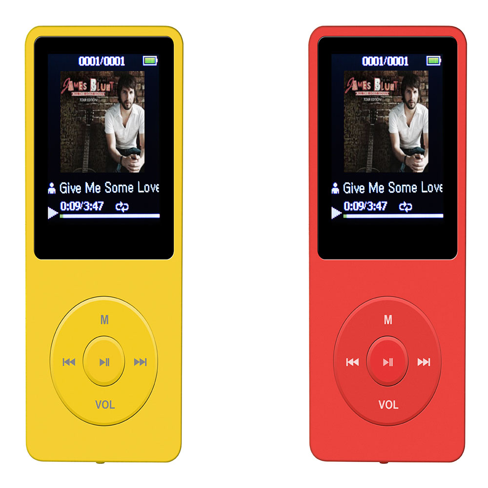 AGPtEK A02 70 Hours Music Playback MP3 Lossless Sound Entry HiFi 8GB